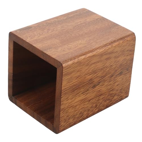 Ipetboom Holz Bleistifthalter Mit Feiner Textur Make-up Pinselhalter Stifthalter Für Schreibtisch Desktop Organizer Mit Stauraum Für Kosmetikpinsel Und Bürobedarf von Ipetboom