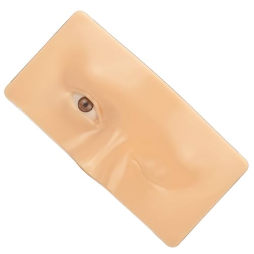 Ipetboom kosmetisches Gesichtsbrett Lesezeichen Büroklammer Styling Aufkleber Gesichts- make up board make up practice board Starter-Übungsfläche Augenbrauenmodell aus Silikon Kieselgel von Ipetboom