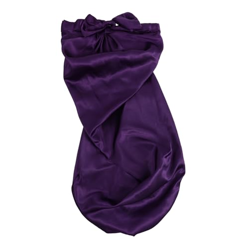 Ipetboom Lange Satin Schlafmütze für Damen Elastische Haarhaube für Zöpfe und Lockiges Haar Bequem und Schützend Schlafmütze für Lange Haare Pflegt Frisur und Verhindert von Ipetboom