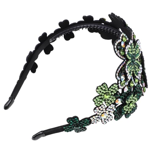 Ipetboom Elegantes Stirnband Mit Breiter Krempe Und Strasssteinen Blumendesign Für Mädchen von Ipetboom