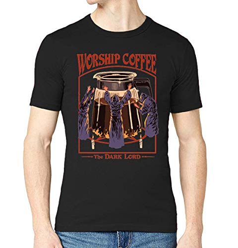 Dark Coffee Worship The Lord Herren T-Shirt mit Rundhalsausschnitt Medium Dark Coffee Worship The Lord Herren T-Shirt mit Rundhalsausschnitt Medium von Iprints