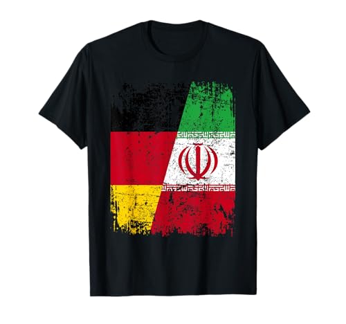 IRAN DEUTSCHLAND Flagge | Damen Herren Kinder | Iran T-Shirt IRAN DEUTSCHLAND Flagge | Damen Herren Kinder | Iran T-Shirt von Iran Family Shop
