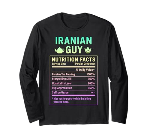 Iranian Guy Stolze Männer und Jungen mit iranischen Wurzeln Langarmshirt Iranian Guy Stolze Männer und Jungen mit iranischen Wurzeln Langarmshirt von Iranian Culture Gifts for Iranian Men