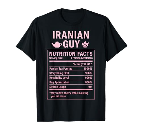 Iranian Guy Stolze Männer und Jungen mit iranischen Wurzeln T-Shirt Iranian Guy Stolze Männer und Jungen mit iranischen Wurzeln T-Shirt von Iranian Culture Gifts for Iranian Men