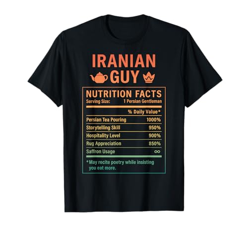 Iranian Guy Stolze Männer und Jungen mit iranischen Wurzeln T-Shirt Iranian Guy Stolze Männer und Jungen mit iranischen Wurzeln T-Shirt von Iranian Culture Gifts for Iranian Men