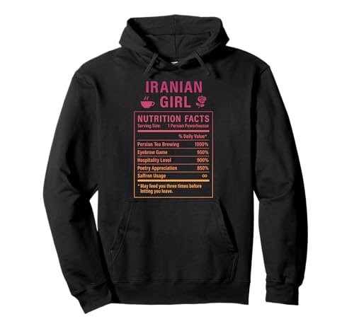 Iranisches Mädchen Frauen Mädchen mit iranischen Wurzeln Pullover Hoodie Iranisches Mädchen Frauen Mädchen mit iranischen Wurzeln Pullover Hoodie von Iranian Culture Gifts for Iranian Women