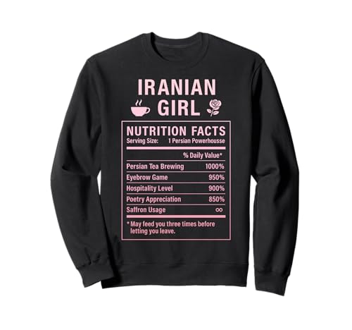Iranisches Mädchen Frauen Mädchen mit iranischen Wurzeln Sweatshirt Iranisches Mädchen Frauen Mädchen mit iranischen Wurzeln Sweatshirt von Iranian Culture Gifts for Iranian Women