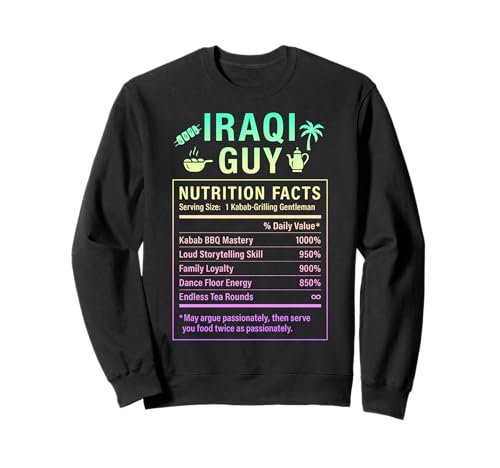 Iraqi Guy Stolze Männer und Jungen mit irakischen Wurzeln Sweatshirt Iraqi Guy Stolze Männer und Jungen mit irakischen Wurzeln Sweatshirt von Iraqi Culture Gifts Iraqi Men & Boys