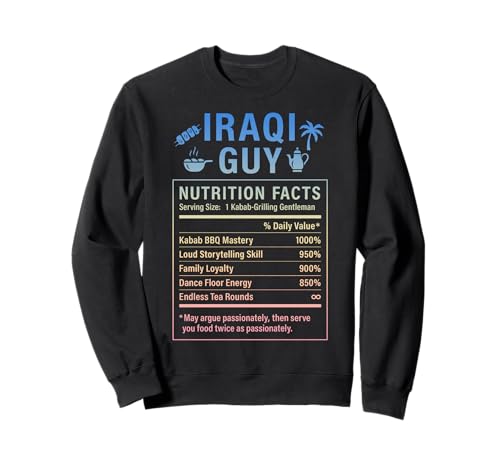 Iraqi Guy Stolze Männer und Jungen mit irakischen Wurzeln Sweatshirt von Iraqi Culture Gifts Iraqi Men & Boys