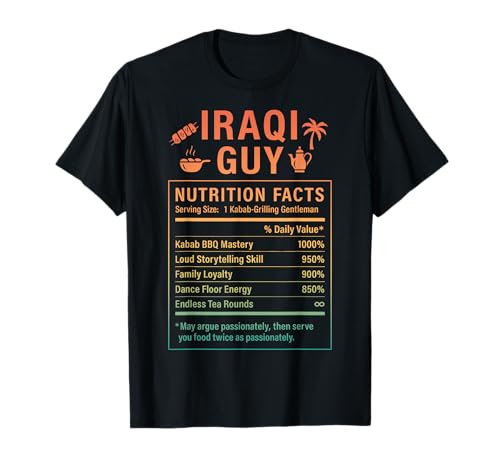 Iraqi Guy Stolze Männer und Jungen mit irakischen Wurzeln T-Shirt von Iraqi Culture Gifts Iraqi Men & Boys
