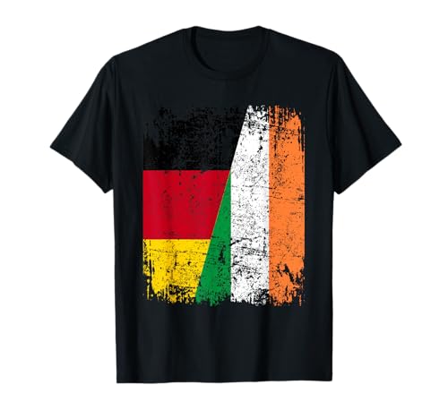 IRLAND DEUTSCHLAND Flagge | Damen Herren Kinder | Irland T-Shirt IRLAND DEUTSCHLAND Flagge | Damen Herren Kinder | Irland T-Shirt von Ireland Family Shop