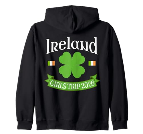 Ireland Girls Trip 2026 Kapuzenjacke Ireland Girls Trip 2026 Kapuzenjacke von Ireland Girls Trip Wear