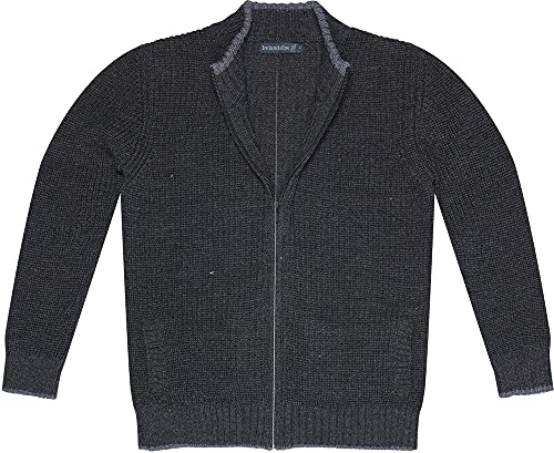 IrelandsEye Rockbrook Ribbed Cardigan Men, L, Graphite von IrelandsEye