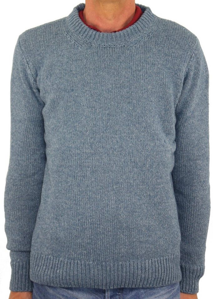 Irelandseye Wollpullover Brandon Jersey Crew Neck Sweater Men von Irelandseye