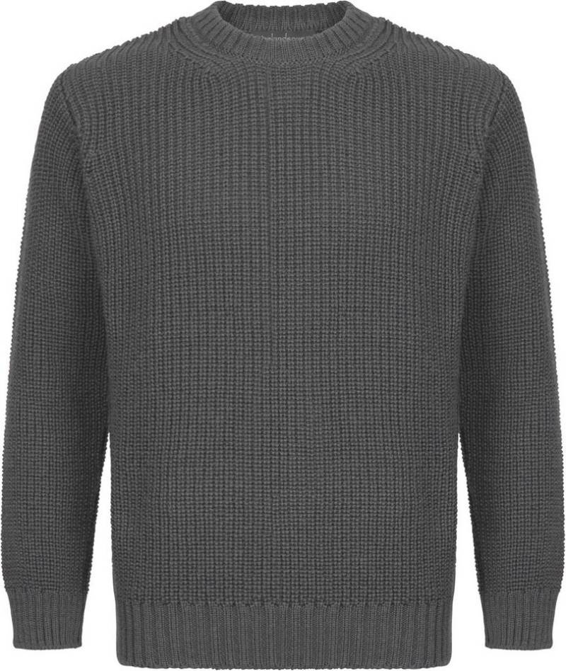 Irelandseye Wollpullover Crosshaven Ribbed Crew Neck Sweater Men von Irelandseye