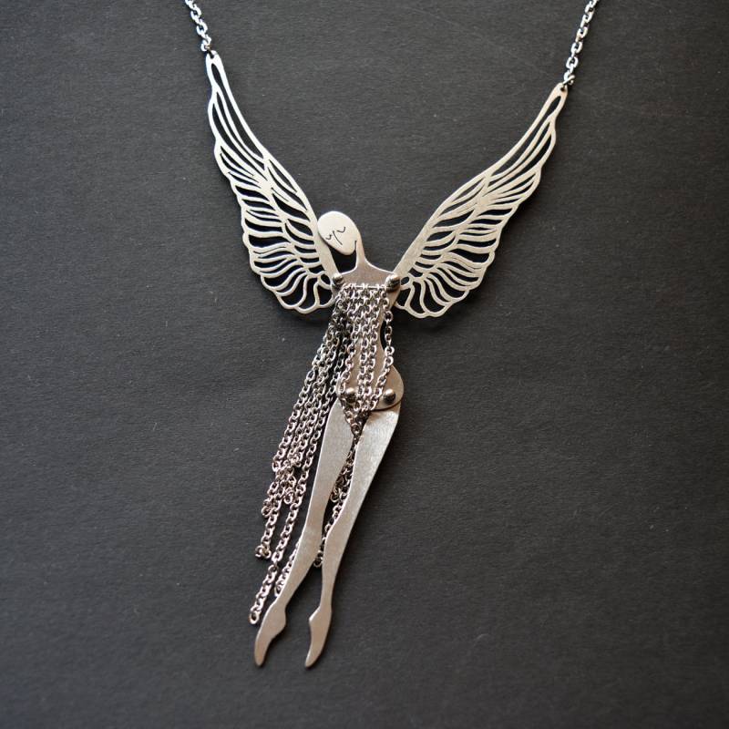 Edelstahl Halskette - Kinetic Angel Edelstahl Halskette - Kinetic Angel von IMHjewellery