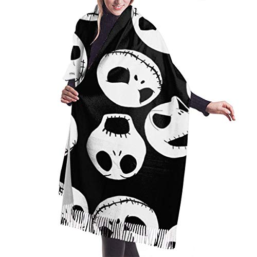 Irener Wickeldecke Schal, Jack Skellington Women Soft Cashmere Scarf Large Pashminas Shawl Blanket 77"" x 27 von Irener