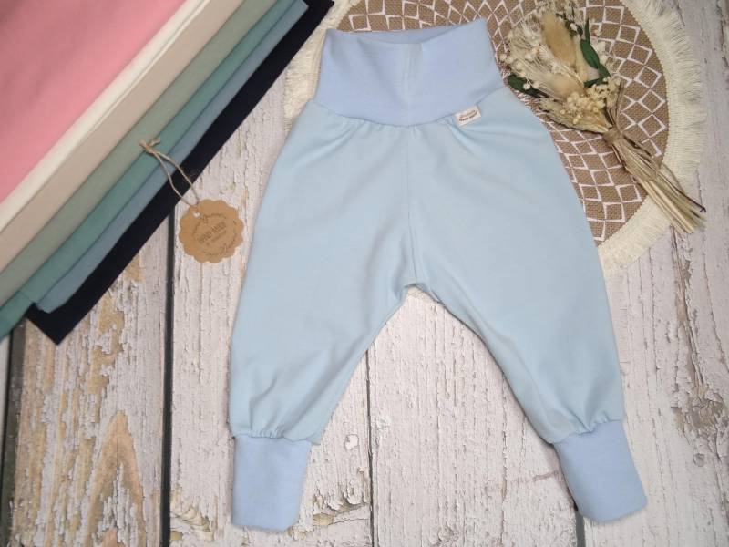 Basic Pumphose Oder Shorts | Kurze Pumphose Diverse Farben Gr. 50-164 von IriannaShop