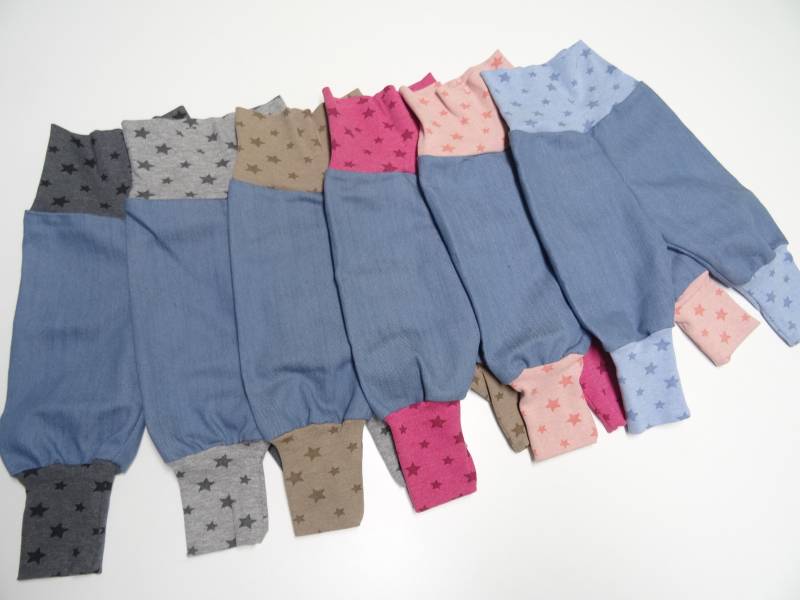 Jeans Pumphose Mitwachshose Diverse Farben Gr. 50-164 von IriannaShop