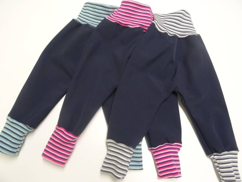 Softshellhose Winterhose Blau Gr. 80/86 von IriannaShop