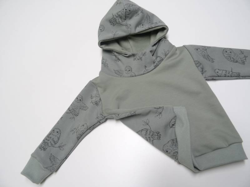 Sweat Hoodie Pullover "Eulen" Gr. 50-170 von IriannaShop