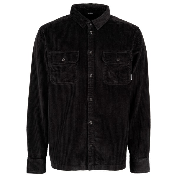 Iriedaily - Bubble Cord Shirt - Hemd Gr S schwarz von Iriedaily