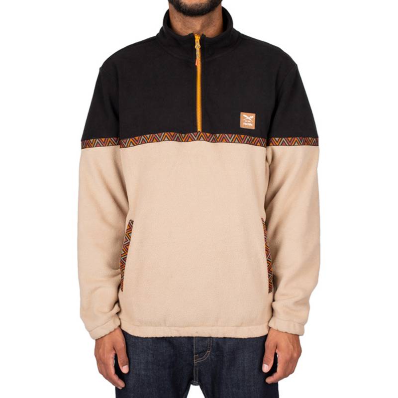 Iriedaily Herren Fleecepullover Monte Noe Troyer von Iriedaily