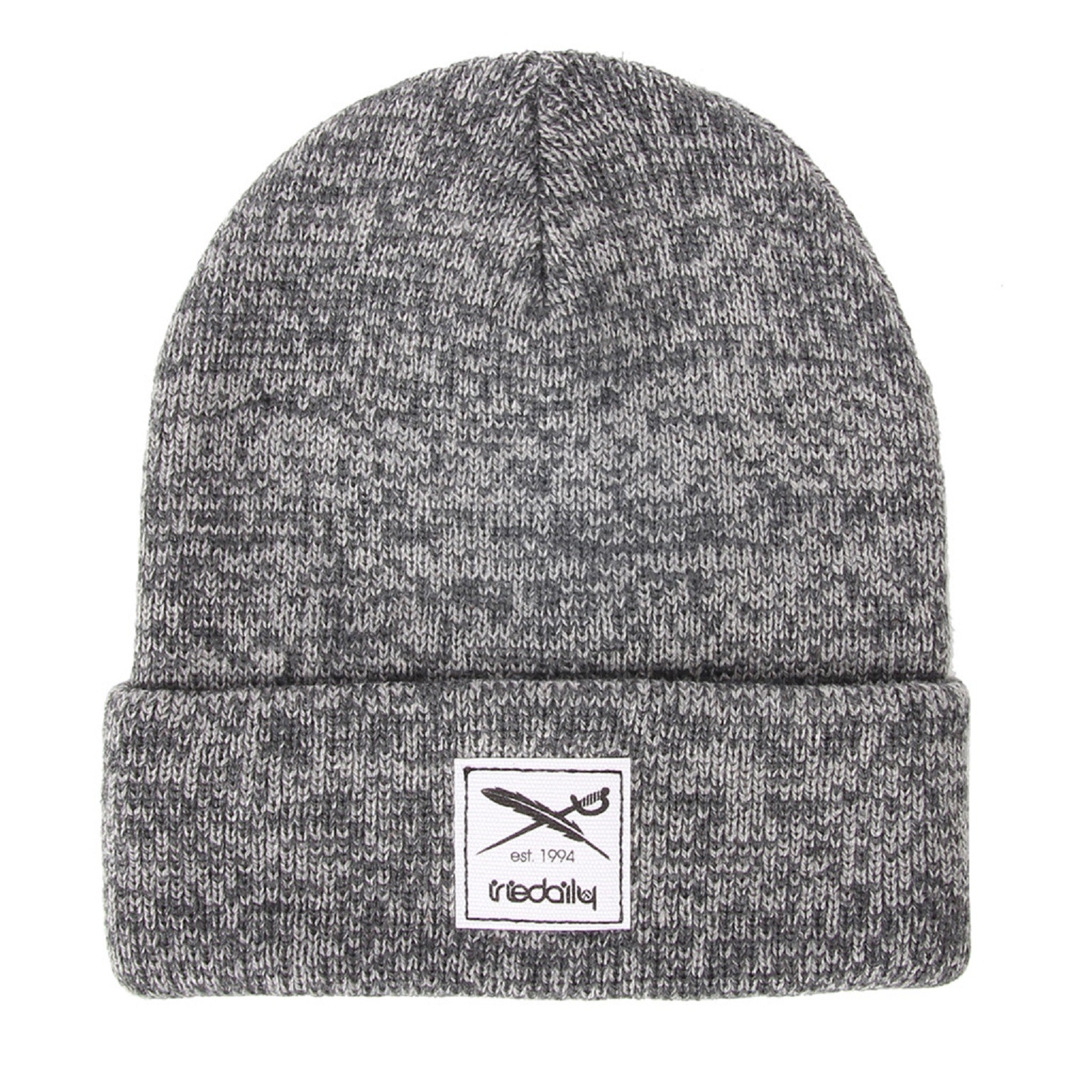 Iriedaily Herren Mütze Smurpher Heavy Beanie - grey-mel. von Iriedaily