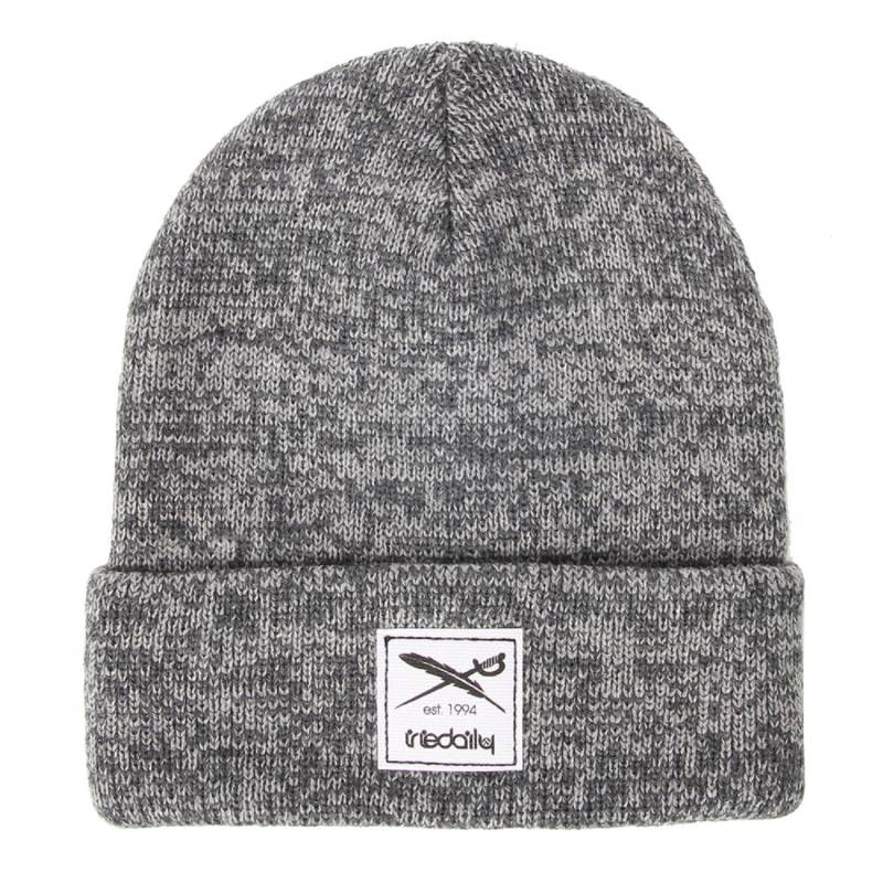 Iriedaily Herren Mütze Smurpher Heavy Beanie - grey-mel. von Iriedaily