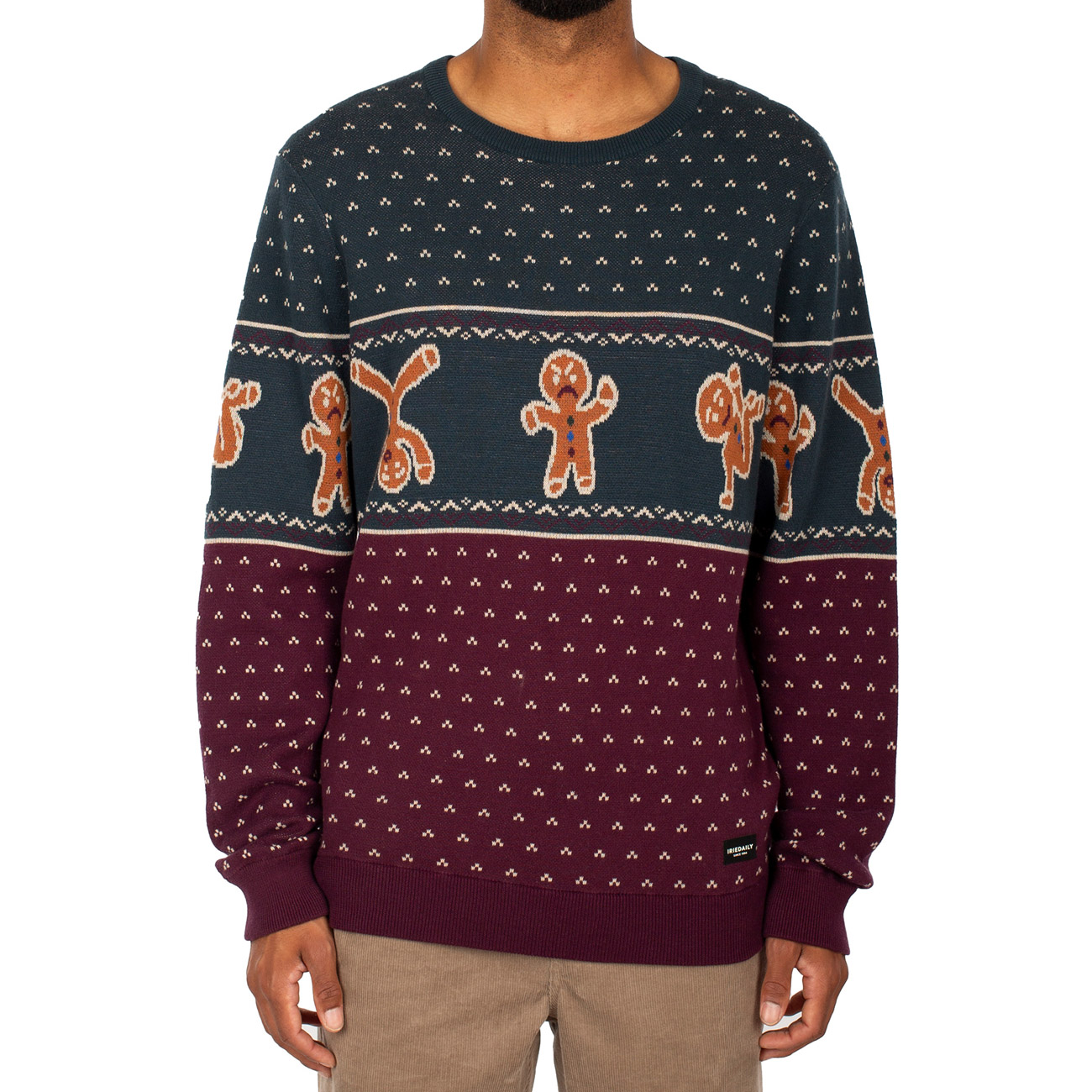 Iriedaily Herren Strickpullover Cookieman Knit von Iriedaily