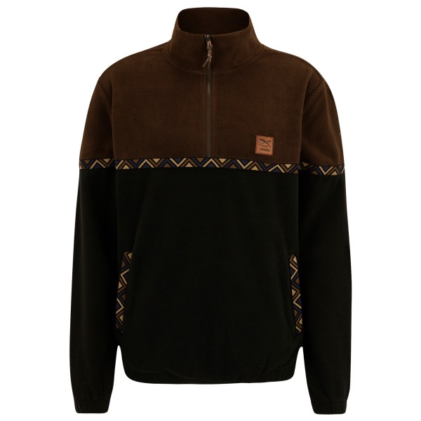 Iriedaily - Monte Noe Troyer - Fleecepullover Gr S schwarz von Iriedaily