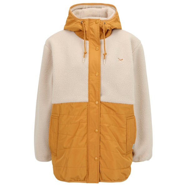 Iriedaily - Women's Arctik Long Jacket - Fleecejacke Gr M beige von Iriedaily