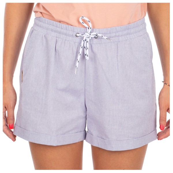 Iriedaily - Women's Chambray Girl Short - Shorts Gr L lila von Iriedaily