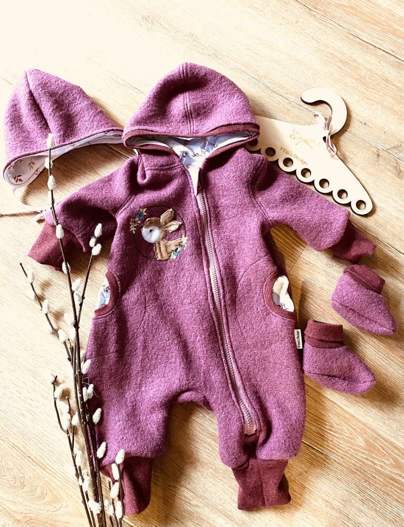 Walkanzug Winteranzug Stickerei Handmade Wagenanzug Mit von IrinaSprickDesign