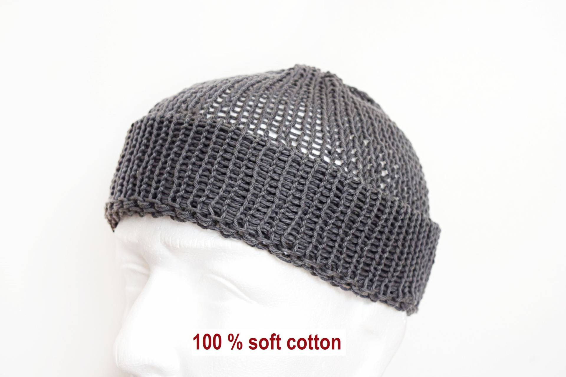 Docker Cap Mens Fisherman Beanie Hat Trawler For Summer Men von IrinasSTRICKMODE