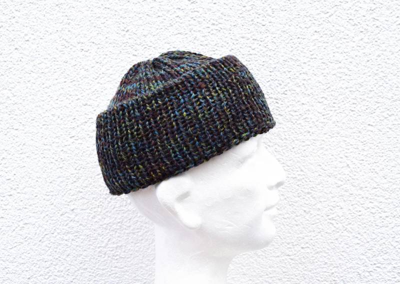 Knit Hat For Big Heads Oversized Mens Knit Warm Xxl Men Plus Size Beanie von IrinasSTRICKMODE
