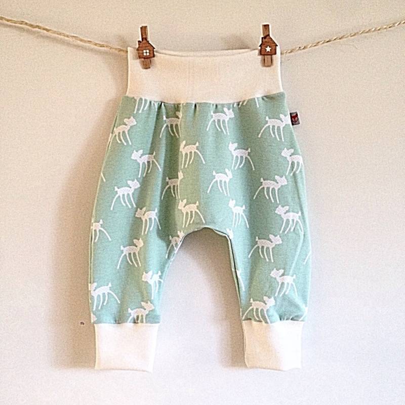 Harem Hose Baby Hirsch | Bio-Baumwolle von IrisKleertje