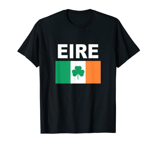 Eire Irland Flagge Ireland Flag Irische Flaggen Damen Herren T-Shirt von Irische & Irland Flagge Co.