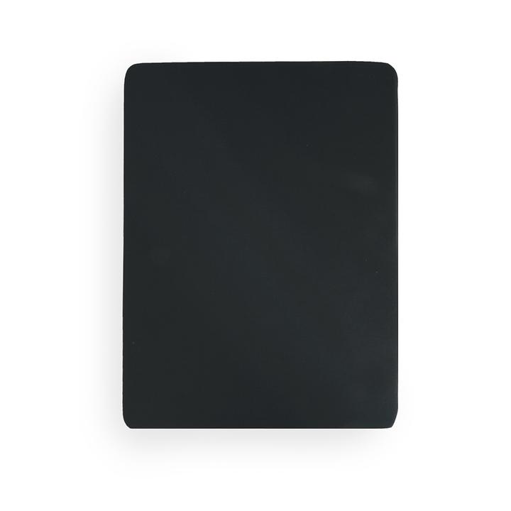 Spannbettlaken schwarz 190 x 200 cm von irisette
