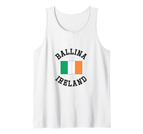 Ballina Irland Irische Flagge geeignet für Kinder Männer Frauen Tank Top Ballina Irland Irische Flagge geeignet für Kinder Männer Frauen Tank Top von Irish Pride Irish Flag Gifts