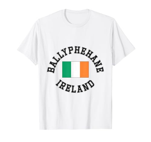 Ballyphephane Irland-Flagge, geeignet für Kinder, Männer, Frauen T-Shirt von Irish Pride Irish Flag Gifts
