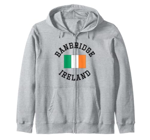 Banbridge Irland-Flagge, geeignet für Kinder, Männer, Frauen Kapuzenjacke Banbridge Irland-Flagge, geeignet für Kinder, Männer, Frauen Kapuzenjacke von Irish Pride Irish Flag Gifts