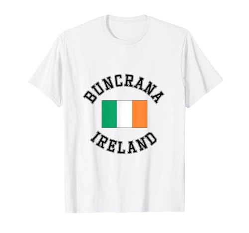 Buncrana Irland-Flagge, geeignet für Kinder, Männer, Frauen T-Shirt Buncrana Irland-Flagge, geeignet für Kinder, Männer, Frauen T-Shirt von Irish Pride Irish Flag Gifts