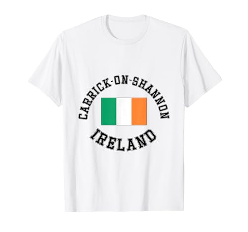 Carrick on Shannon Irische Flagge, geeignet für Kinder, Männer, Frauen T-Shirt Carrick on Shannon Irische Flagge, geeignet für Kinder, Männer, Frauen T-Shirt von Irish Pride Irish Flag Gifts
