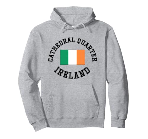 Cathedral Quarter Irish Flag Suitable for Kids Men Women Pullover Hoodie von Irish Pride Irish Flag Gifts