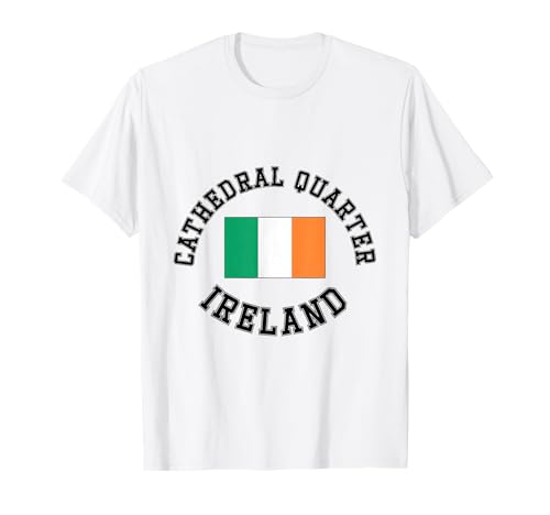 Cathedral Quarter Irish Flag Suitable for Kids Men Women T-Shirt Cathedral Quarter Irish Flag Suitable for Kids Men Women T-Shirt von Irish Pride Irish Flag Gifts