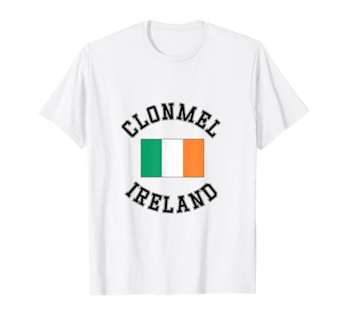 Clonmel Irland-Flagge, geeignet für Kinder, Männer, Frauen T-Shirt Clonmel Irland-Flagge, geeignet für Kinder, Männer, Frauen T-Shirt von Irish Pride Irish Flag Gifts