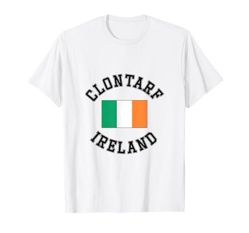 Clontarf Irland-Flagge, geeignet für Kinder, Männer, Frauen T-Shirt Clontarf Irland-Flagge, geeignet für Kinder, Männer, Frauen T-Shirt von Irish Pride Irish Flag Gifts