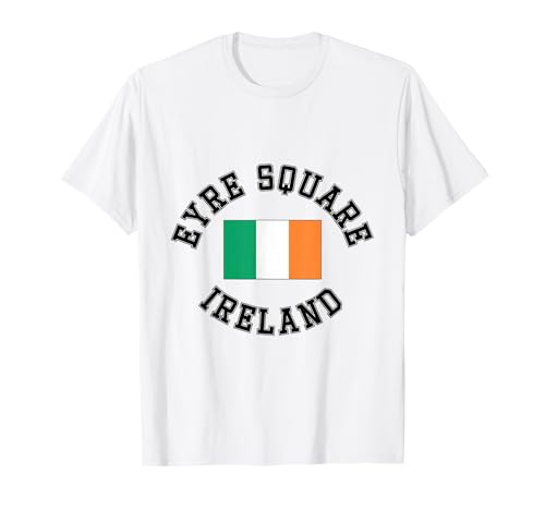 Eyre Quadratische Irland-Flagge, geeignet für Kinder, Männer, Frauen T-Shirt Eyre Quadratische Irland-Flagge, geeignet für Kinder, Männer, Frauen T-Shirt von Irish Pride Irish Flag Gifts