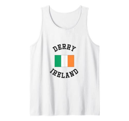 Irische Flagge von Derry Irland, geeignet für Kinder, Männer, Frauen Tank Top Irische Flagge von Derry Irland, geeignet für Kinder, Männer, Frauen Tank Top von Irish Pride Irish Flag Gifts